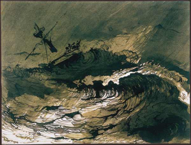 Les Travailleurs de la mer : Le Bateau vision - Victor Hugo - BNF, Manuscrits